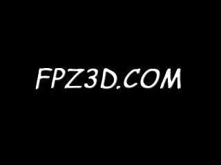 Fpz3d s vs g cg Comics Faustkampf Catfight große Kugeln einseitig